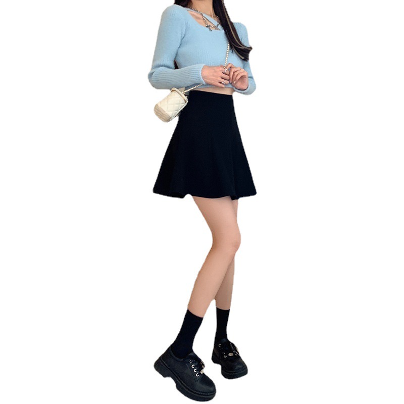 Picture of Spice Girls Pure Desire Umbrella Skirt Skirt Women's Design Sense Niche Umbrella Skirt Pleated High Waist A- Line Slimming Super Hot Short Pants Skirt