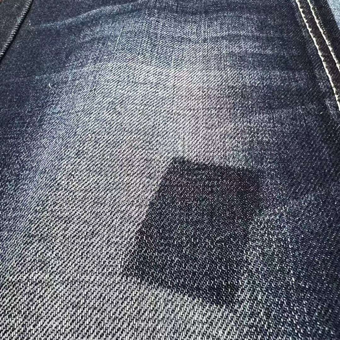 Spring and Summer Blended Lyocell Denim Fabric Style Twill Non-Elastic Denim Fabric Pants Clothing Fabric