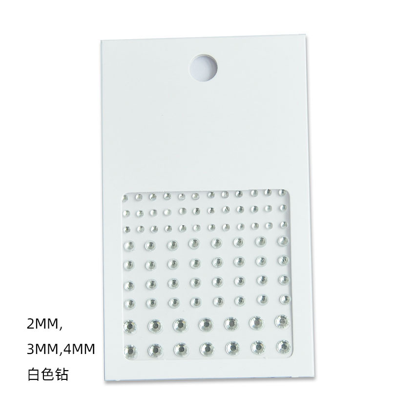 Picture of Cross-border Hot Diamond Sticker Shiny Face Diamond Sticker Eye Diamond Stage Shiny Rhinestone Sticker Face Sticker