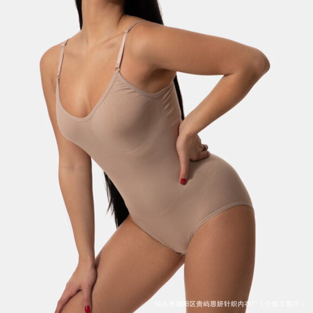 Picture of Cross-border Seamless Body-shaping Jumpsuit Stomach-lifting Hip-lifting Shaping Curve Seamless Body-shaping Jumpsuit Waist-lifting Hip-lifting Briefs