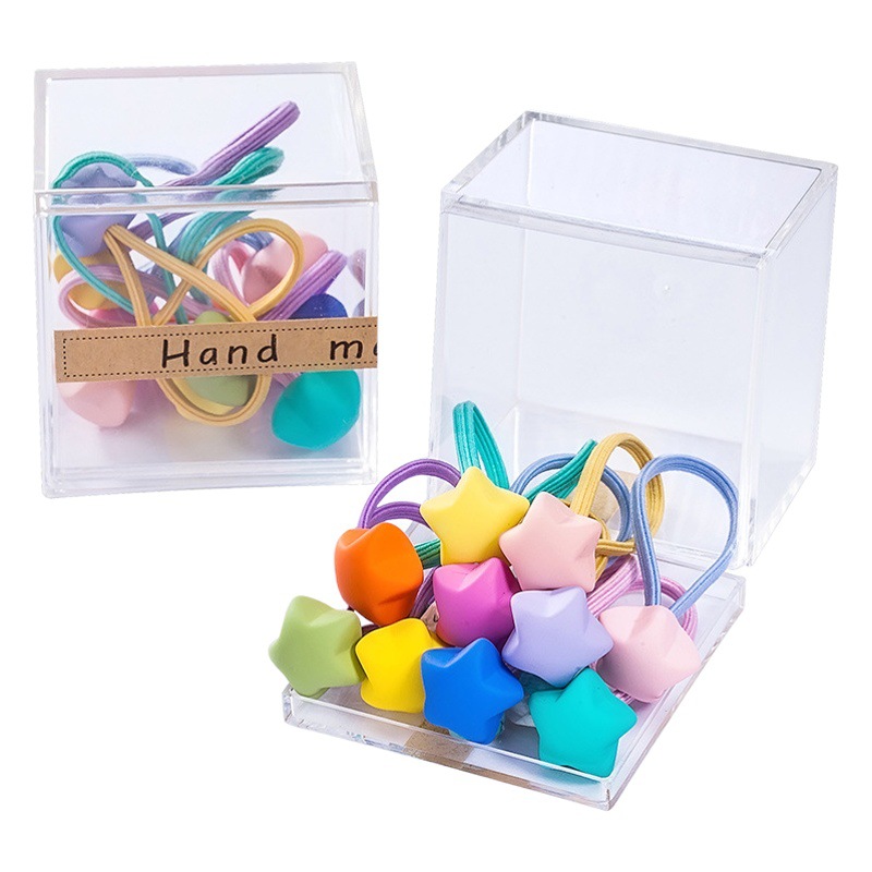 Small Rubber Bands for Kidsren's Hair Ties, Rubber Bands for Baby Girls' Hair, Princess Hair Ties, Girls' Hair Accessories, Individually Packaged