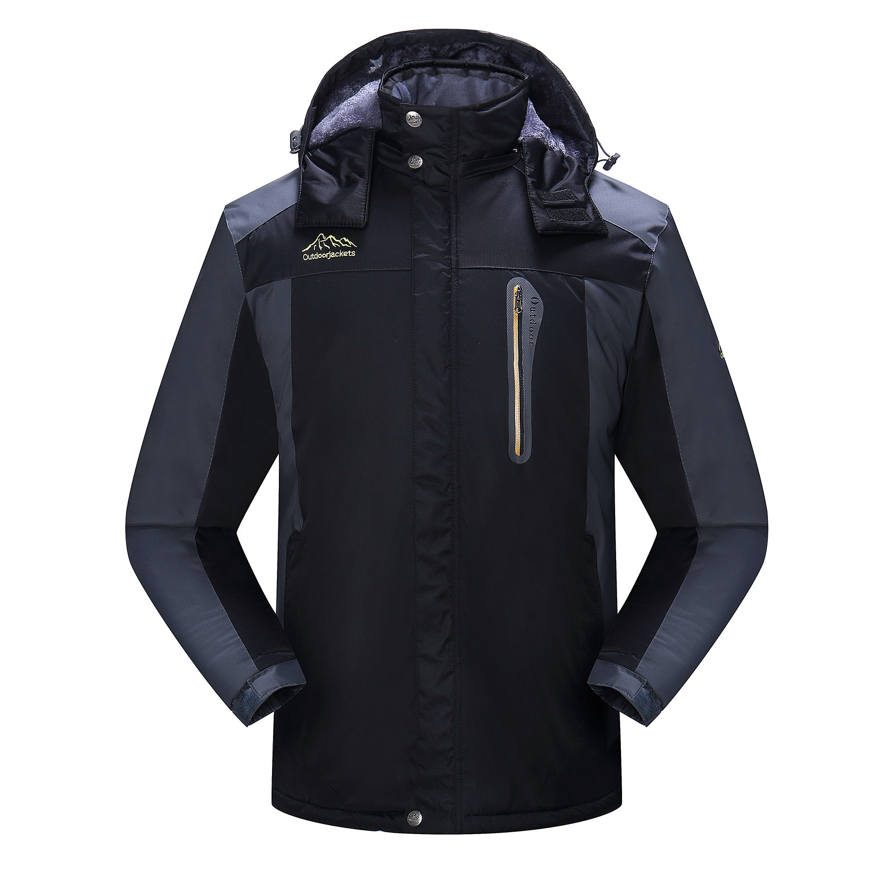 2025 Jacket Men and Women Winter Thickened Windproof Jacket Waterproof and Warm Outdoor Couple Cold Protection