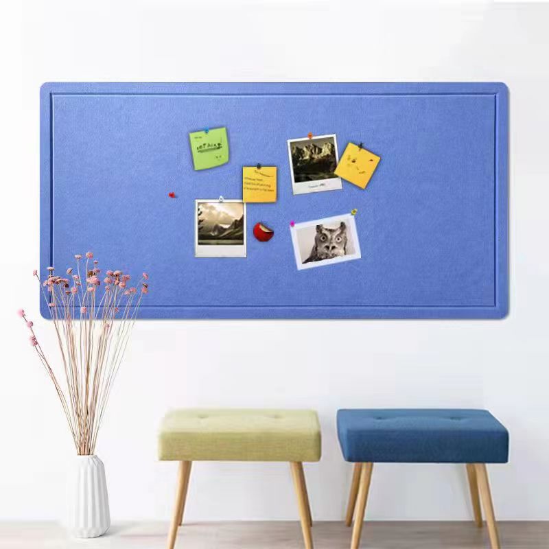 Felt Message Board Display Board Soundproof Board Cork Board Kindergarten Photo Wall Wall Stickers Ins Style