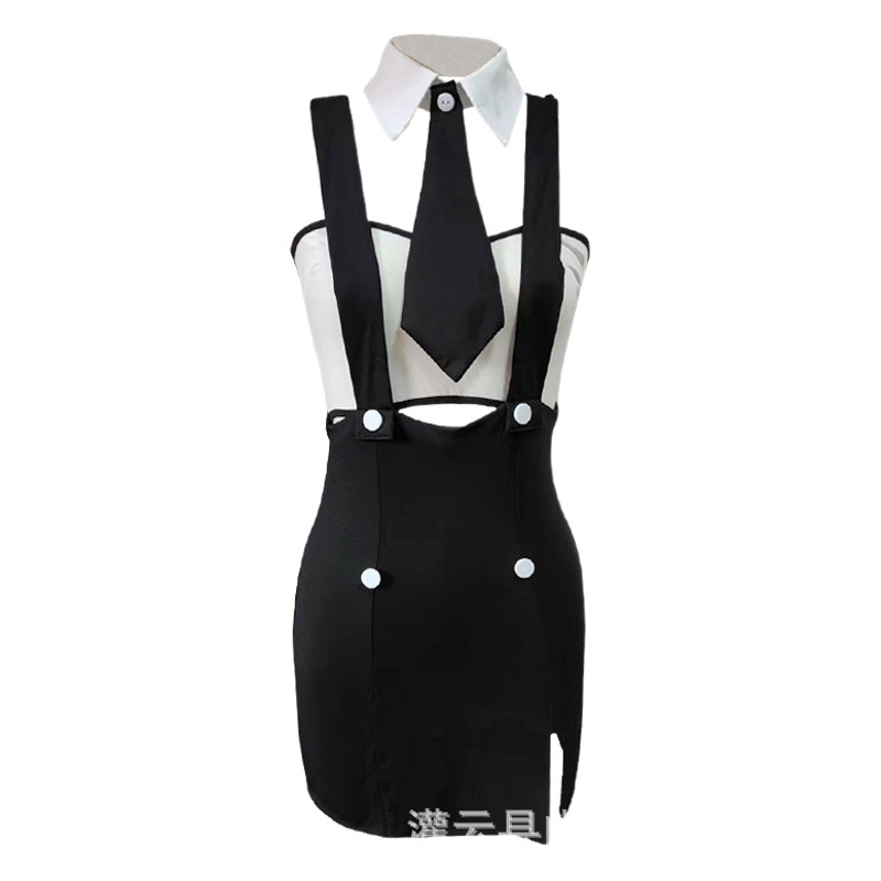 Lin linting sexy secretary sexy lingerie female passion temptation uniform suit hot flirting pajamas battle robe 2753