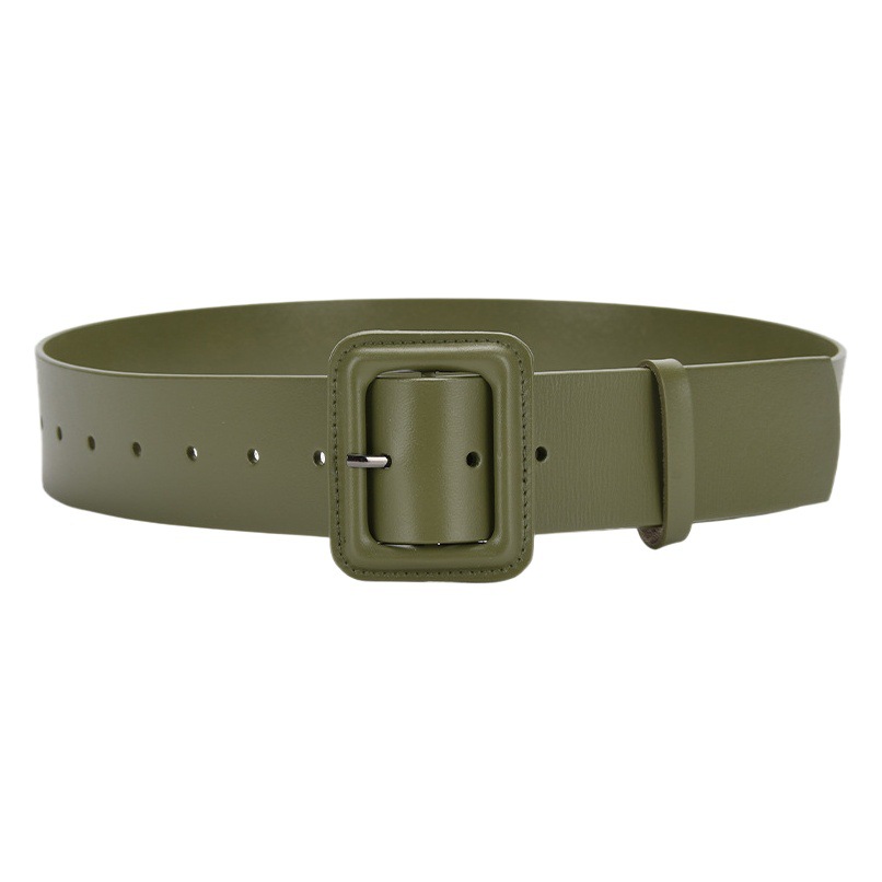 Windbreaker Women's Waist Seal Women's Outer Wear Fashionable Belt Tight Waist Suit Sweater Decorative Matching Dress Tight Waist Belt