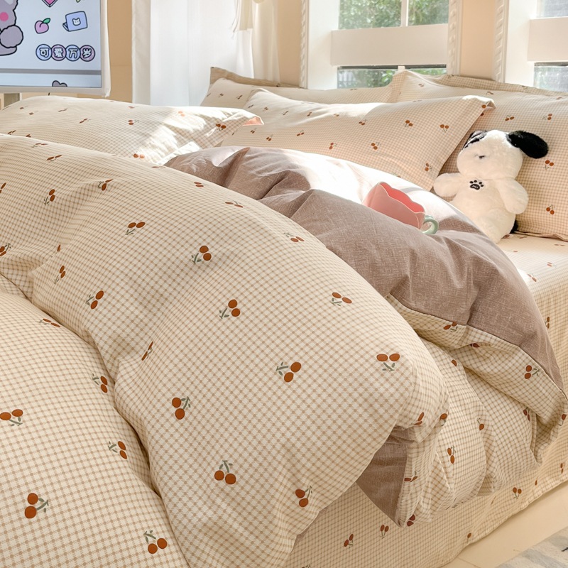 Picture of Pure cotton quilt cover single piece 100 cotton quilt cover children's spring and summer 150x 180x 200x 230 single double quilt cover