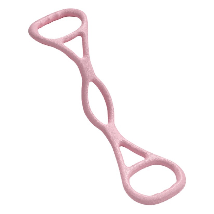 Figure 8 Tensioner Home Fitness Yoga Elastic Band 8-Figure Tension Rope for Men and Women Open Shoulders and Beautiful Back Artifact Elastic Rope