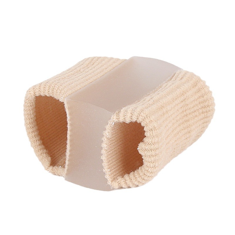 Picture of Toe Splitter Thumb valgus Big Foot Bone Overlapping Toe Splitter Men's and Women's Fiber Double Hole Toe Orthosis