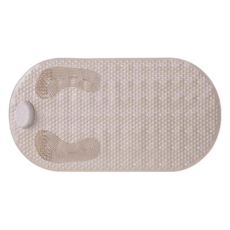 Multifunctional Household Foot Stone Bathroom Non-Slip Mat Bathroom Floor Mat Toilet Foot Mat Suction Cup Shower Room Floor Mat