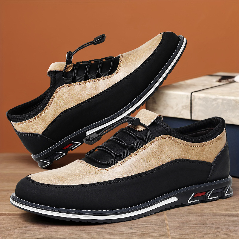 Cross-Border Popular Men's Shoes, Summer Breathable Men's Casual Shoes, Slip-On Loafers, Men's Business Driving Shoes, Men's New Styles