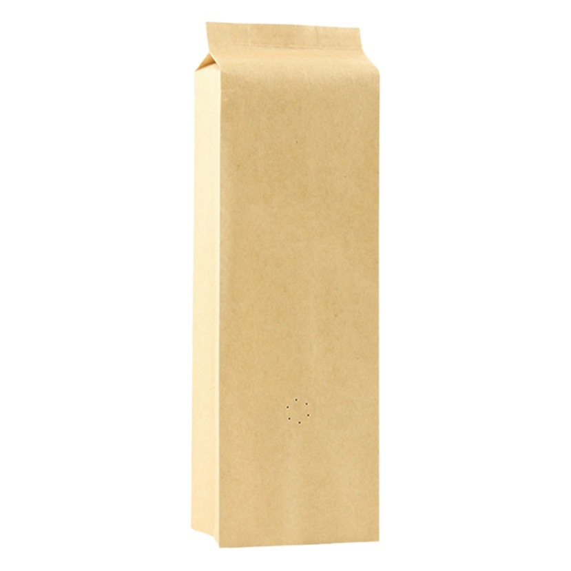 Liyuan Tea Packaging Bag Organ Bag Coffee Bag with Air Valve Food Aluminum Foil Bag Factory Direct Sales Wholesale Tea Bag