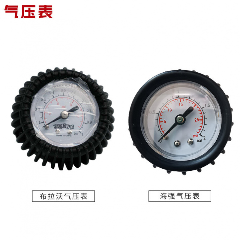 Factory Direct Supply Assault Boat Fishing Boat Inflatable Boat Rubber Boat Accessories One-Way Air Pressure Valve Pressure Gauge for Marine Use