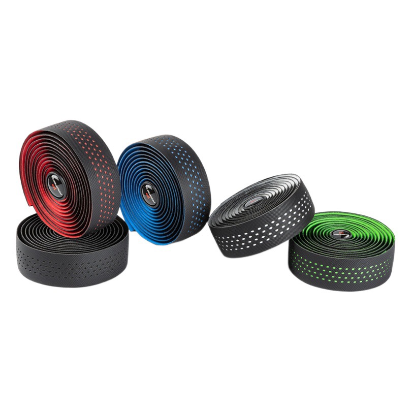 PROMEND Road Handlebar Belt 082 Two-color Non-slip Bicycle Strap Breathable Comfortable Shock Absorbing Dead Flying Car Wrapping Belt