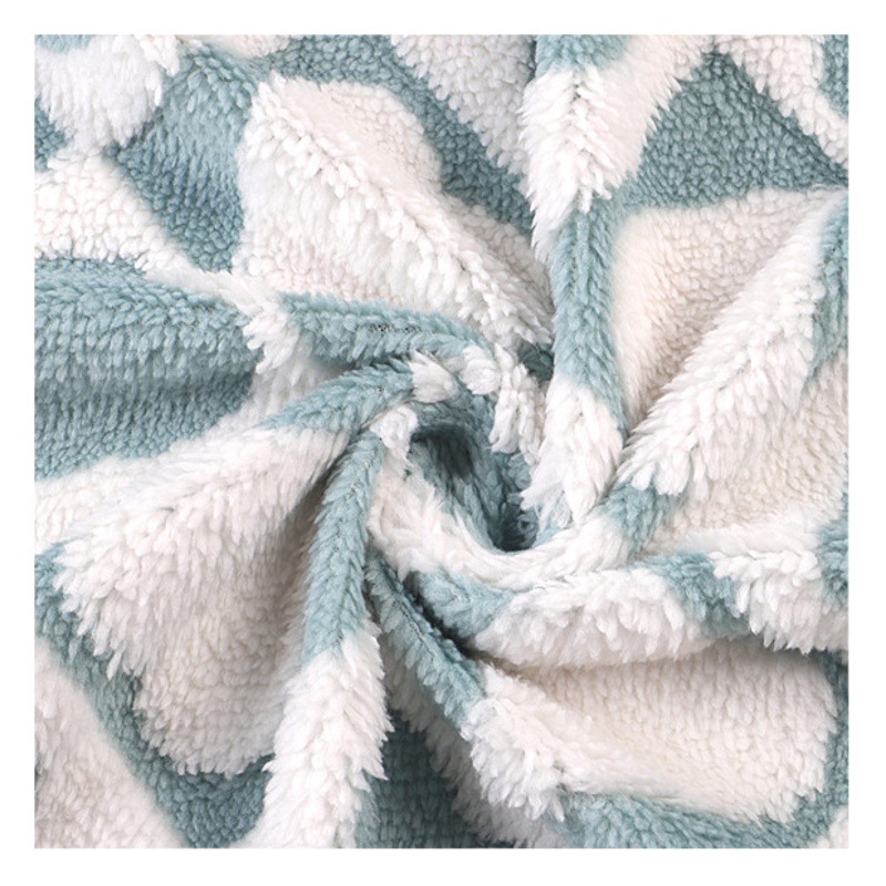 Factory Shu cotton velvet Arctic Velvet White cationic jacquard love flannel home textile pet supplies bags shoes and hats