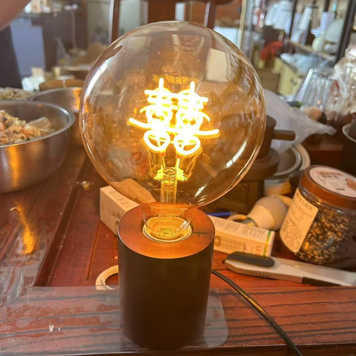 Wedding eternal lamp, a practical gift for brides, bedside lamps, wedding lamps, wedding lamps, and wedding lamps for weddings