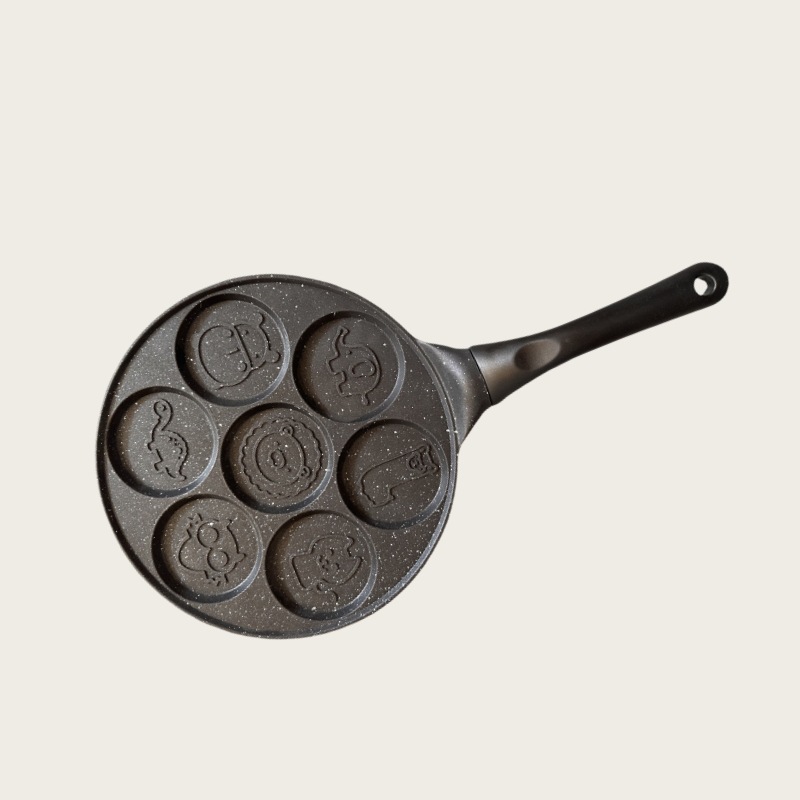 Picture of 1Pcmulti-Hole Egg Frying Pan Creative Porous Frying Pan Barbecue Plate Household Aluminum Alloy Series
