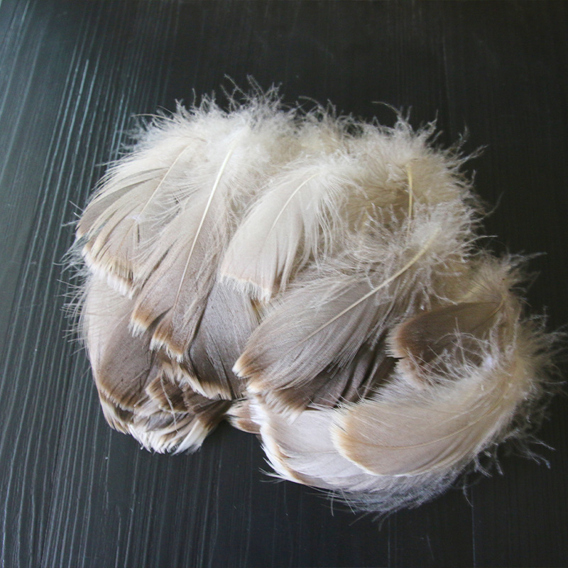 Picture of diy handmade color floating feather goose feather dream catcher wave ball gift box filling decoration materials