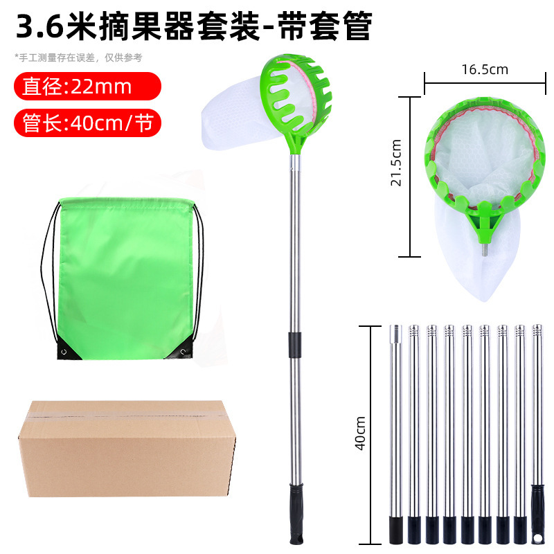Picture of Fruit picker fruit picker garden fruit picker apple plum lengthened orchard high altitude picker