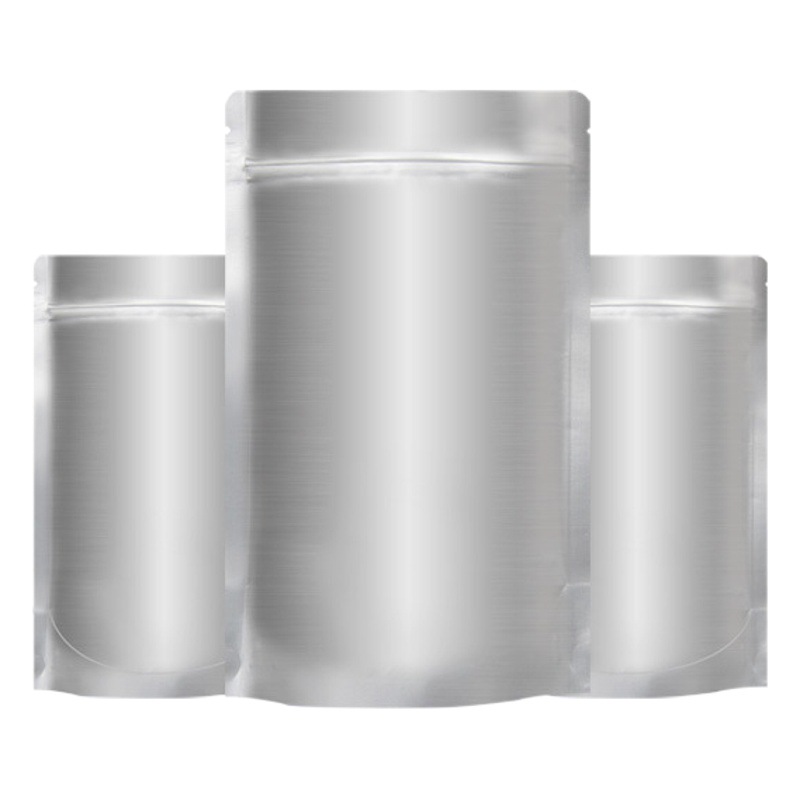 Aluminum Foil Food Ziplock Bags, Thickened Stand-Up Pouches, Sealed Bags, Cat Food, Tea, Fishing Bait Bags, Zipper Bags with Printing