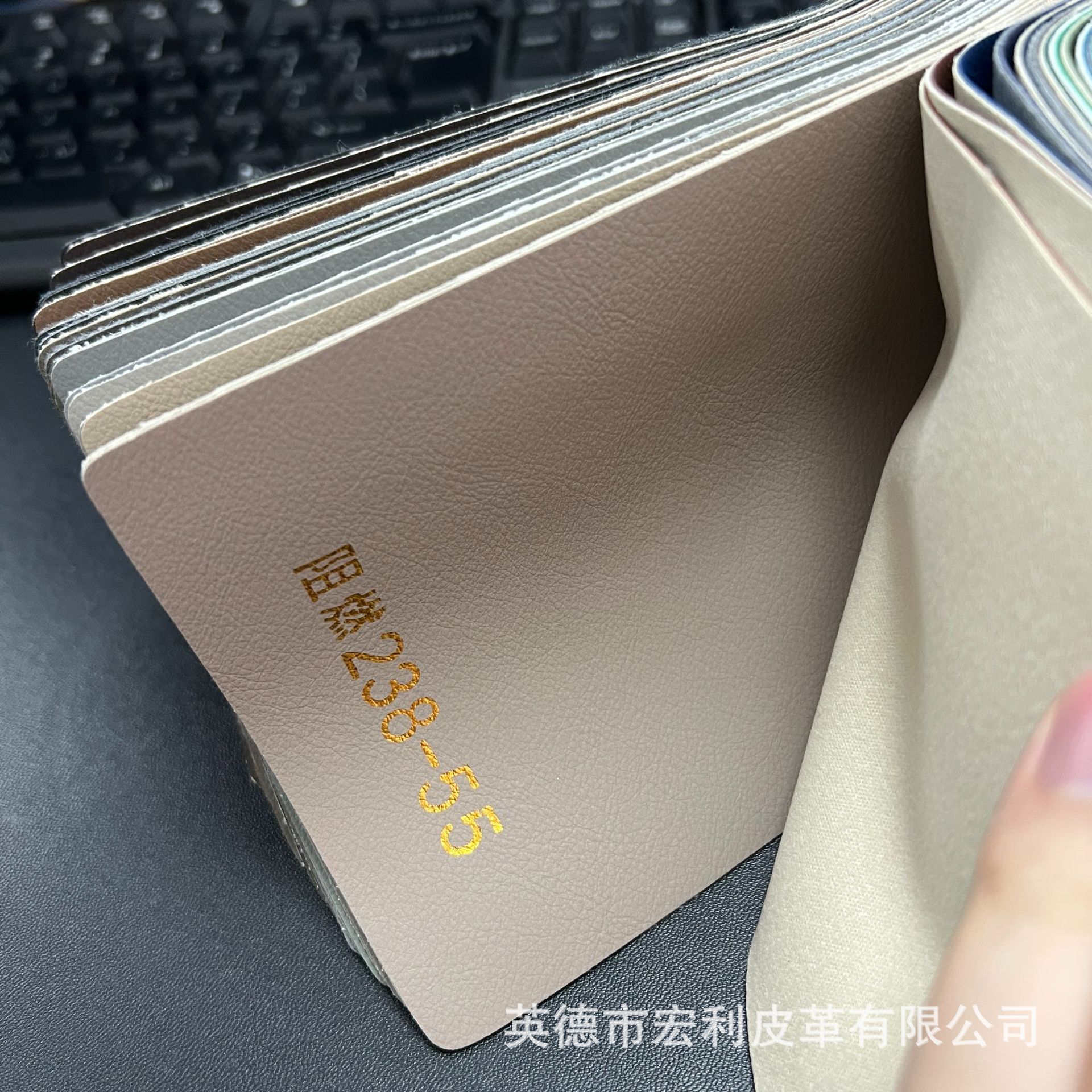 Picture of 238 light tumble flame retardant sofa leather mercerized cat claw leather car interior modification interior artificial leather