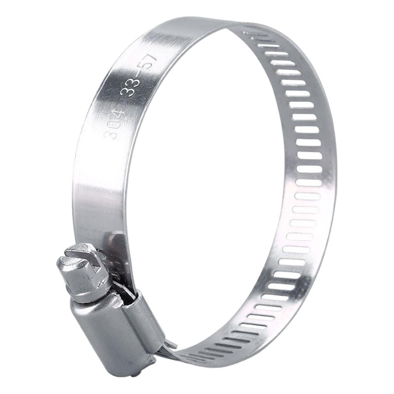 Throat clamp 304 stainless steel American clamp hoop pipe clamp smoke machine gas pipe clamp metal throat clamp manufacturer