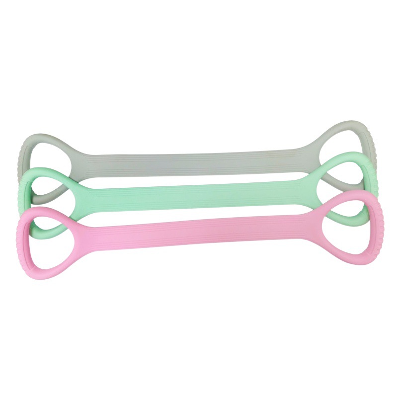 Manufacturers Yoga Tension Rope Eight-shaped Tensile Tension for Men and Women Stretch Open Shoulder Arm Stretch Rope Home Training Back Enlarging Chest