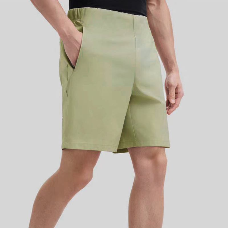Di Ping Replacement 2025 Summer Men's Outdoor Sports Shorts Urban Work Clothing Elastic Quick-Drying Woven Five-Quarter Pants