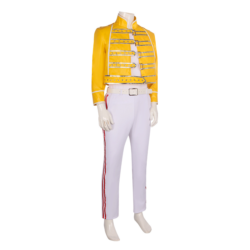 Picture of Queen's lead singer Fredi cos clothing Fredi cos Freddie Mercury stage performance clothing