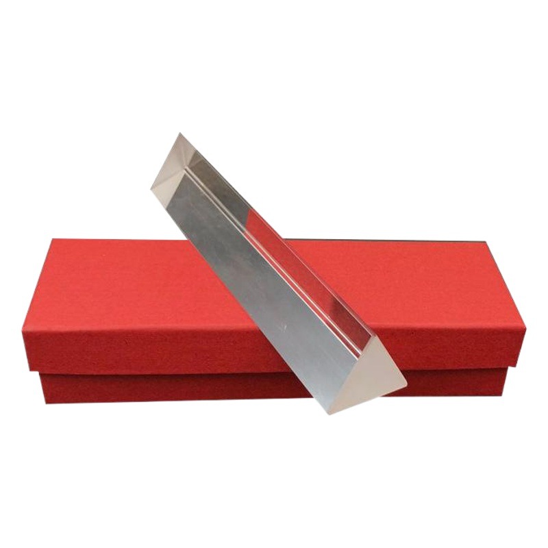 Crystal manufacturers optical experimental equipment 15cm prism Children's Day gift splitting prism crystal prism