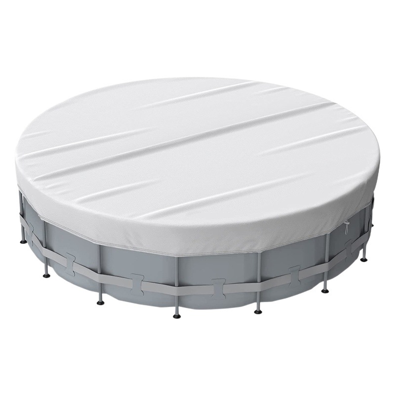 Cross-boundary swimming pool cover round pool cover 1.8 m suitable for ground swimming hot tub cover waterproof and dustproof cover