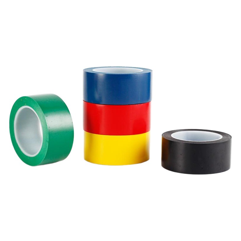 PVC warning tape waterproof wear-resistant workshop floor logo marking black and yellow zebra crossing color safety warning tape
