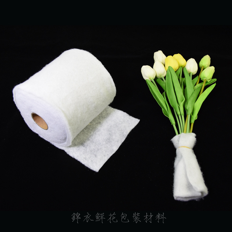 Flower Bouquet Water-Retaining Cotton Water Storage Bag Fresh-Keeping Cotton Packaging Materials Flower Shop Materials Package Flowers Fresh-Keeping