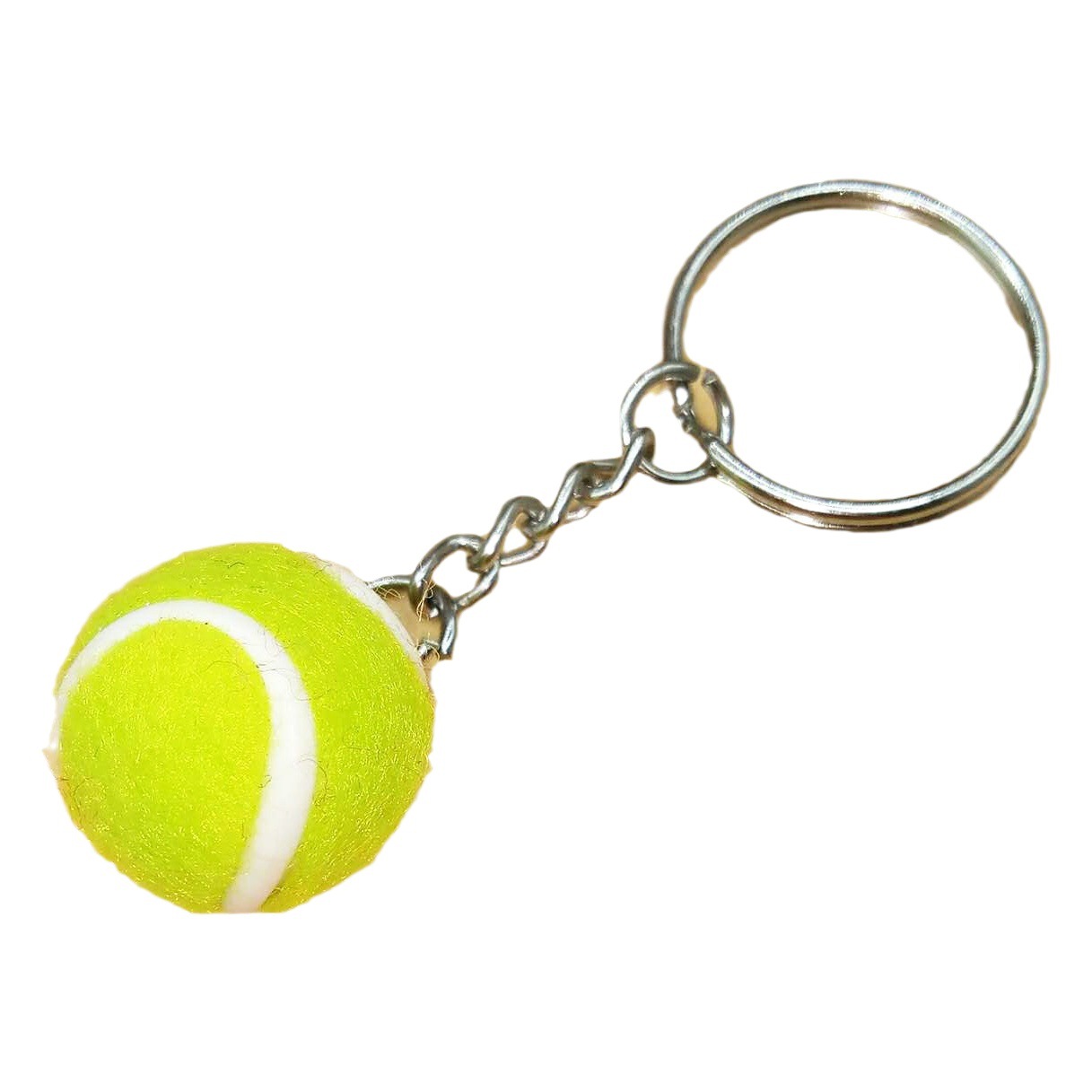 Creative 2cm Tennis Keychain Bag Pendant Pendant Sports Event Gift Jewelry Pendant Accessories Wholesale