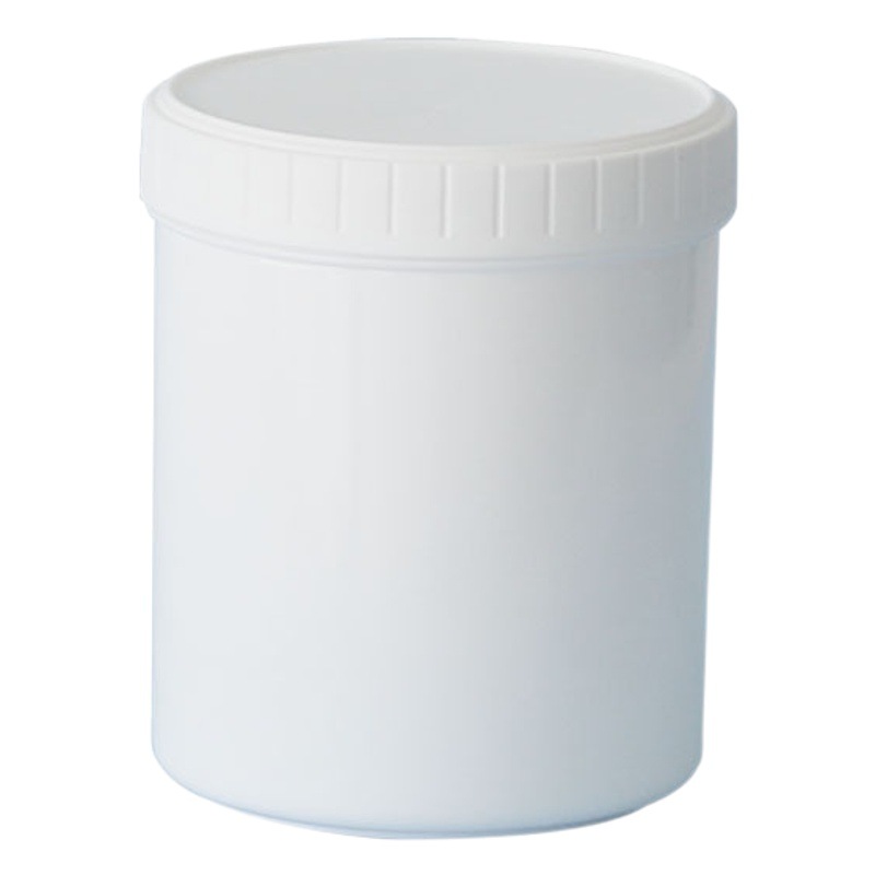 1 liter brand new large-mouth spiral barrel 1L with inner lid wide-mouth barrel straight bottle 1000mL wide-mouth PP plastic sample barrel