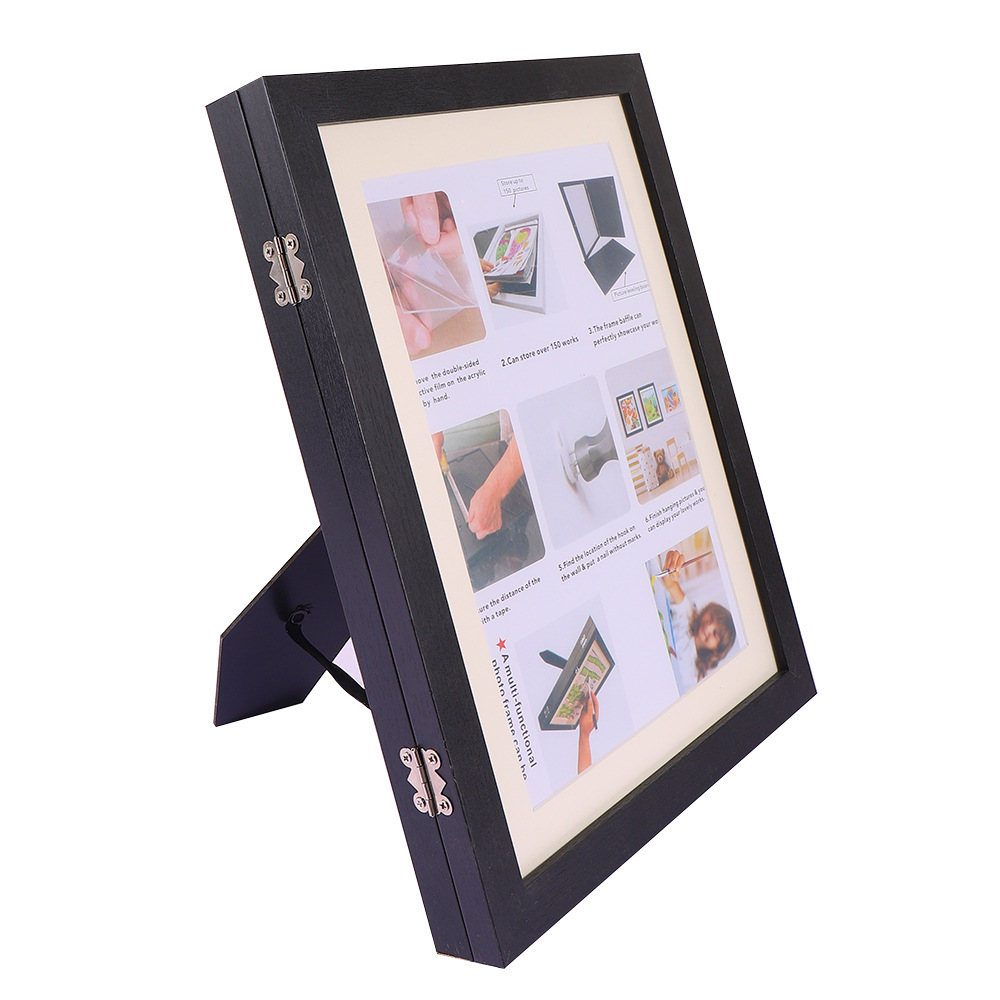 Picture of Flip Photo Frame Kids Art Frames Decorative Painting Oil Painting Amazon Kidsren's Art Photo Frame Wholesale