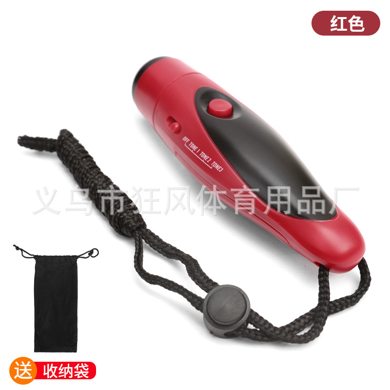Picture of Three-Tone Digital Whistle High Decibel Basketball Football Sports Referee Whistle Pigeon Training Survival Command Whistle