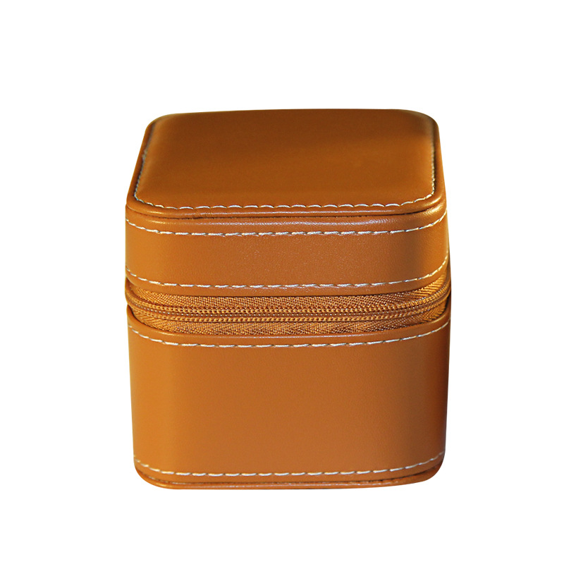 Picture of Portable zipper watch storage box European leather storage bag mechanical watch watch box spot wholesale