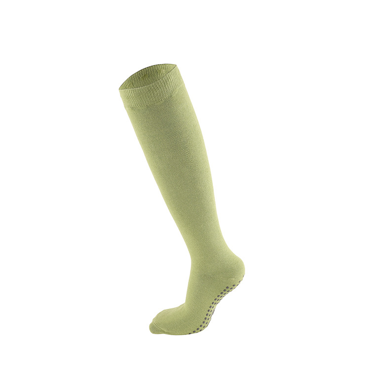 Picture of Cotton Yoga Mid-Calf Non-Slip Socks Calf Socks Wholesale Fitness Yoga Dance Sports Socks
