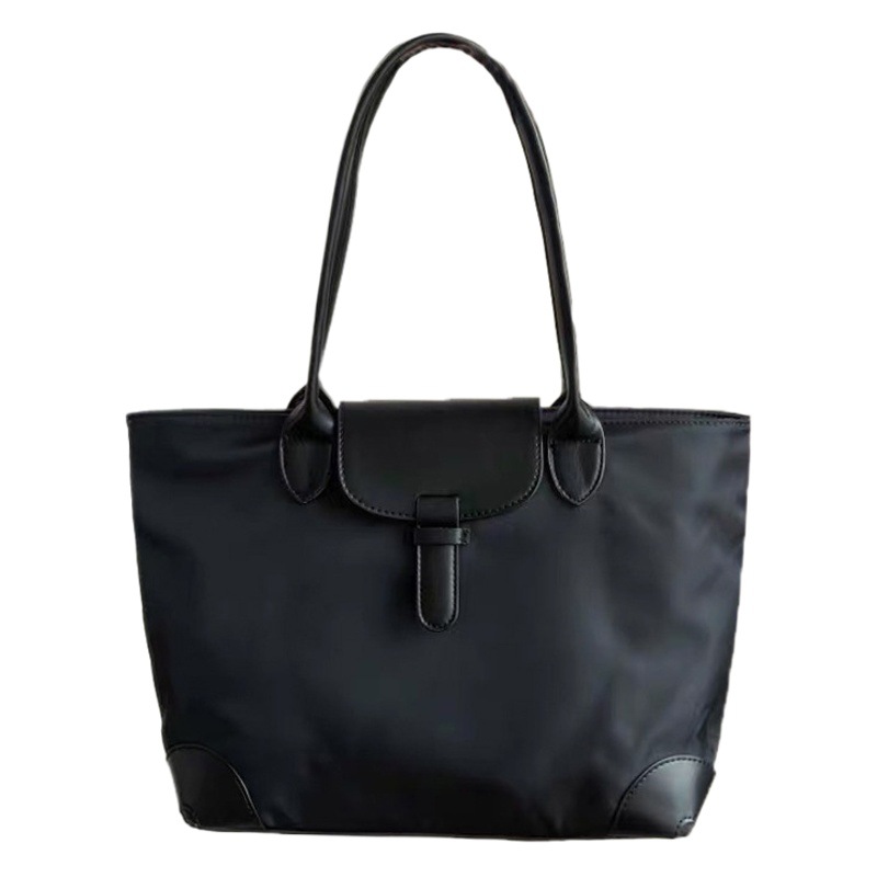 Large-Capacity Shoulder Bag for Women, Large Commuter Bag, Student School Bag, Nylon Versatile Tote Bag, a Must-Have for Commuting