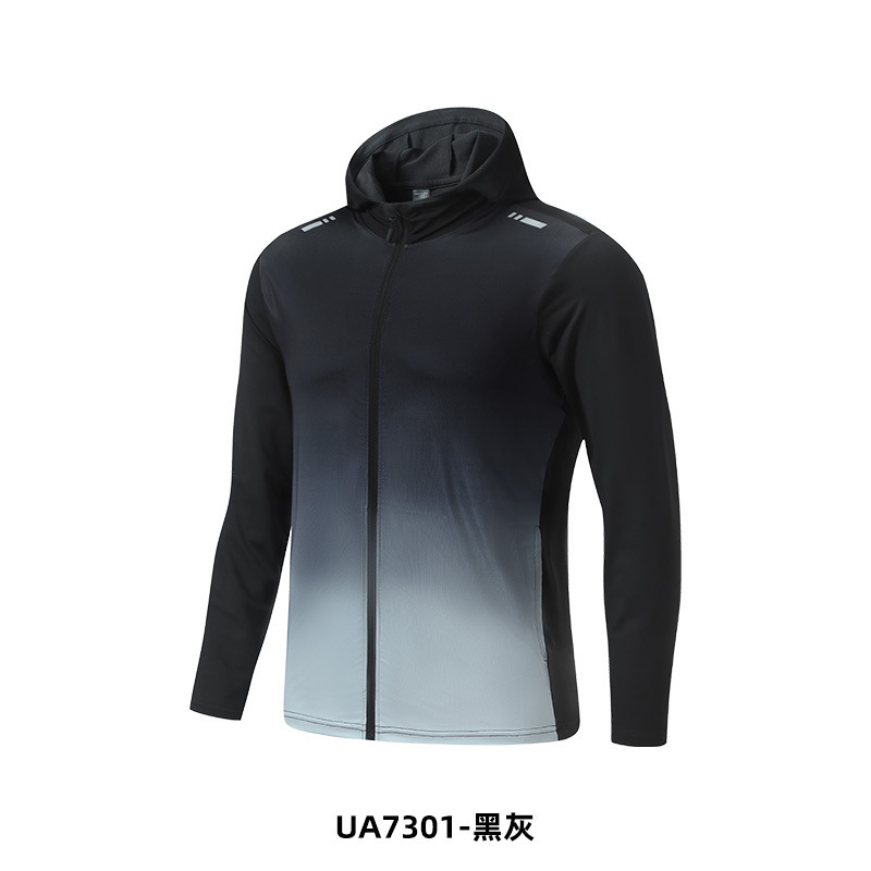 Sports suit men's fitness clothes five-piece running equipment quick-drying basketball ice silk riding clothes tights wholesale