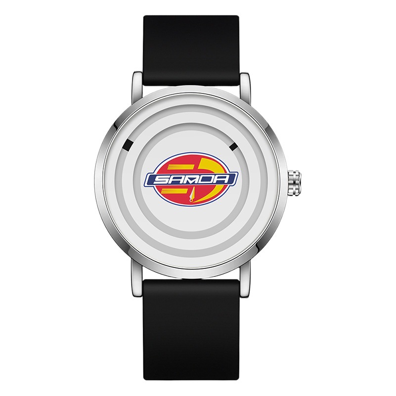 Sanda New 3210 Silicone Band Men's and Women's Watch Fashion Trend Cool Simple Personality Children's Watch Wholesale