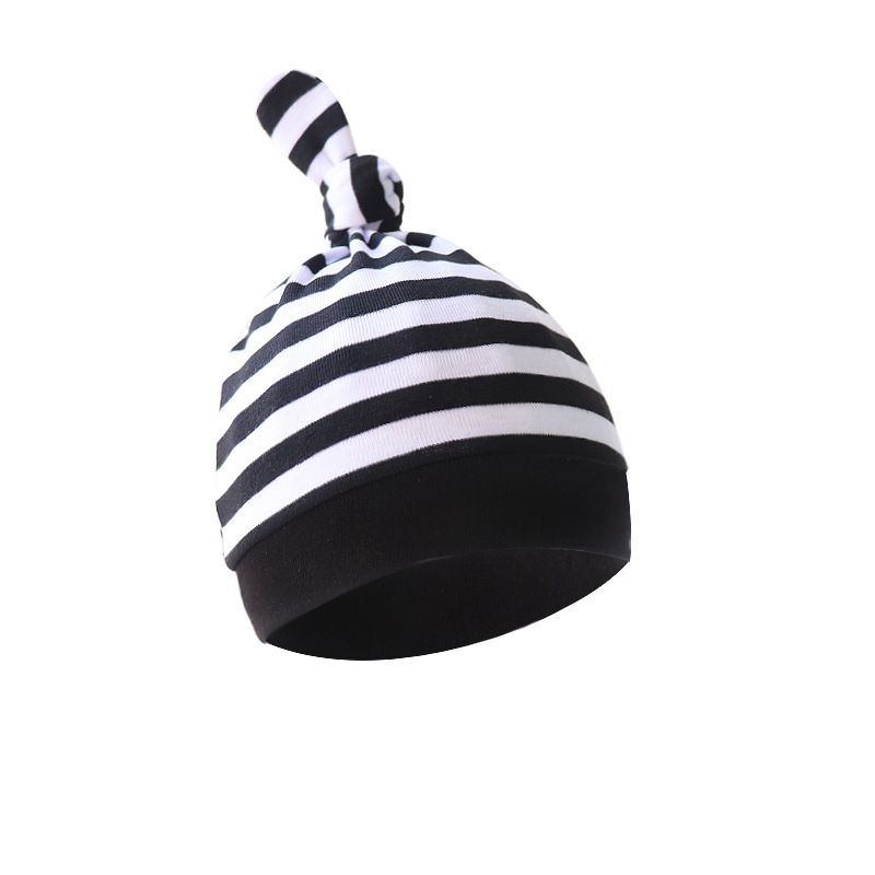 Picture of 2023 foreign trade baby pacifier hat single layer baby chirp hat baby tail hat children pullover hat
