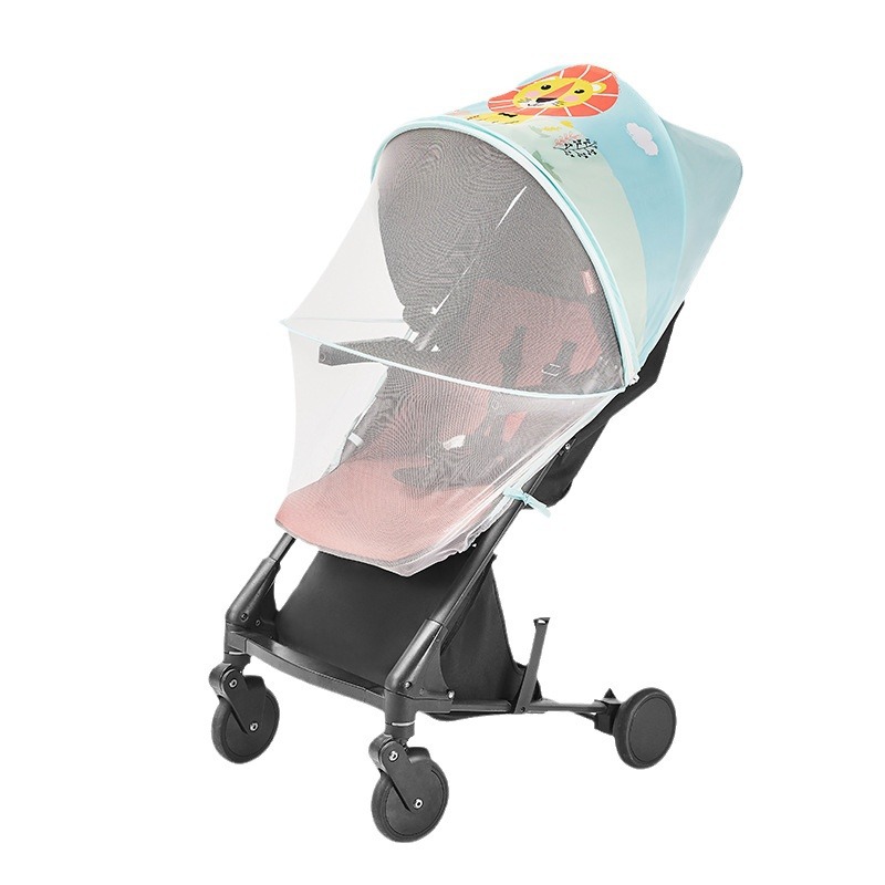 Picture of Baby stroller mosquito net full cover universal baby stroller mosquito cover enlarged mesh sunshade children's stroller mosquito net