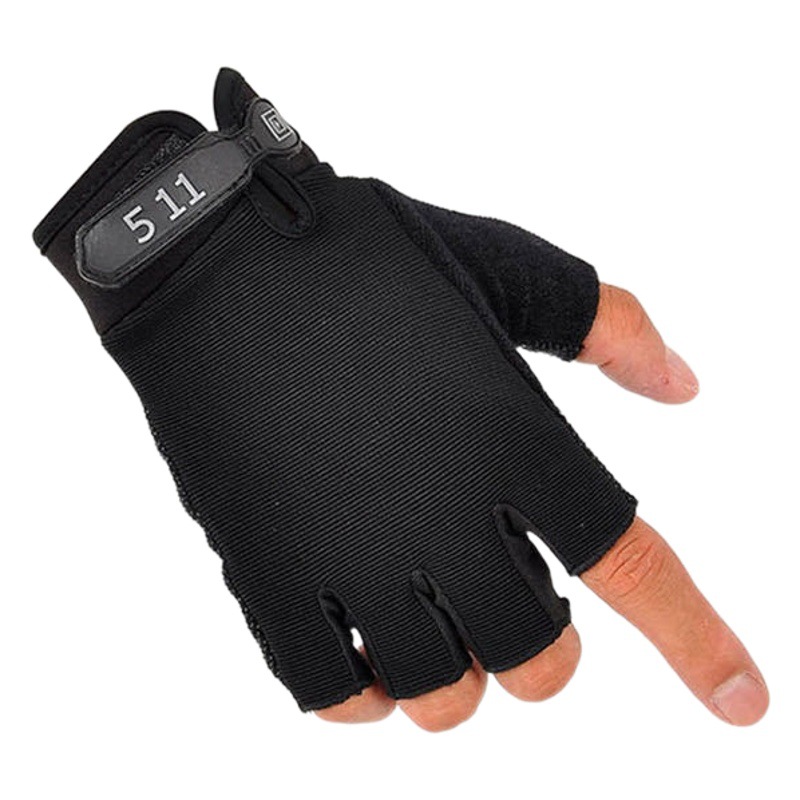 Popular Kidsren's 511 Half-Finger Gloves for Men and Women Outdoor Sports Cycling Fitness Non-Slip Gloves Tactical Training Gloves