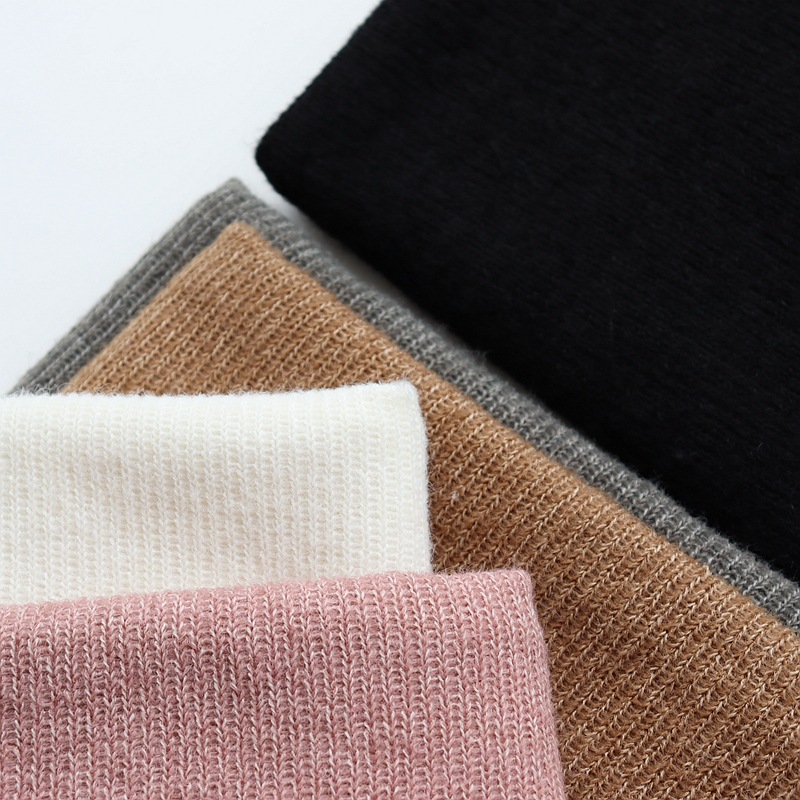 Autumn and Winter Mohair Wool Knitted Fabric Golden Wheat Ear Thick Needle Fabric Coat Dress Shoes and Hats Clothing Children's Clothing