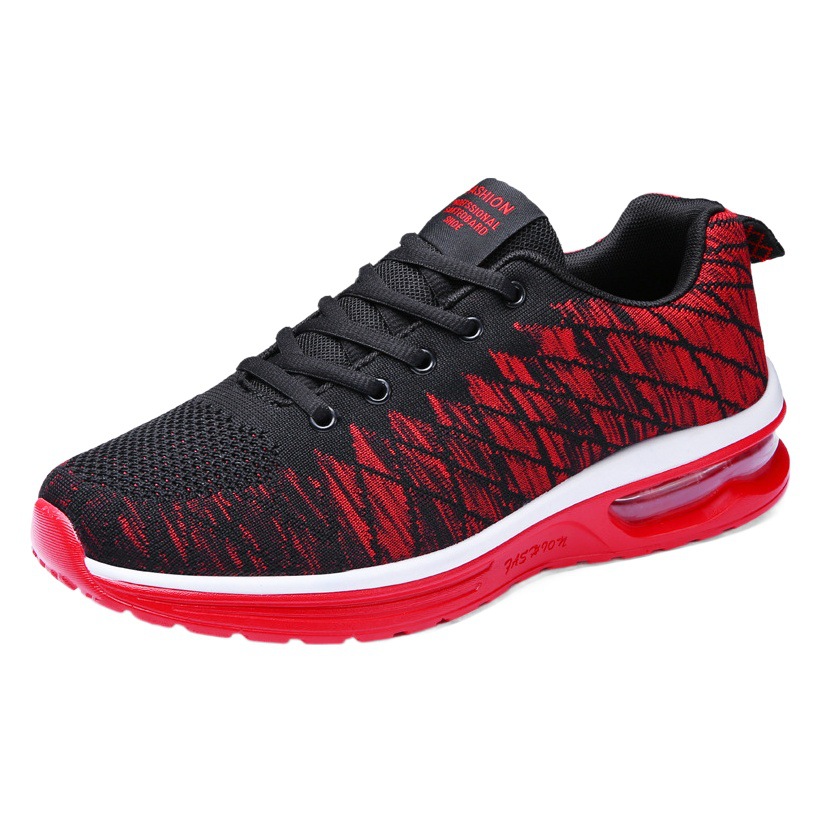 Spring and Autumn Men's Shoes Feiwei Trendy Air Cushion Shoes Men's Fashion Running Shoes Men's Sports Shoes Casual Mesh Large Size Shoes