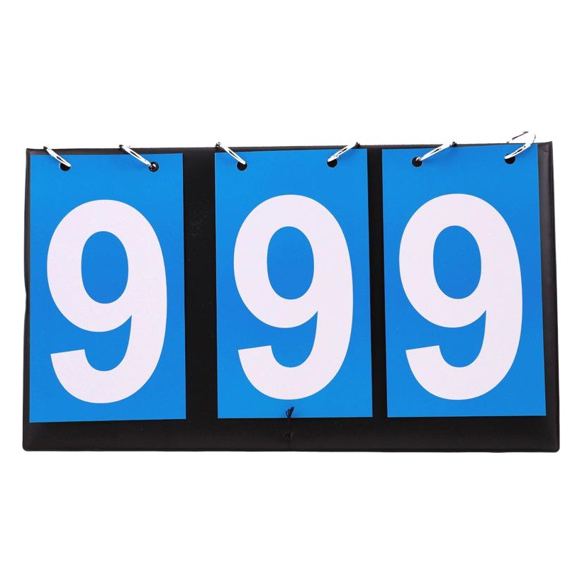 Three-digit basketball scoreboard turn-over scoreboard football match score countdown 3-digit competition double-sided digital scoreboard