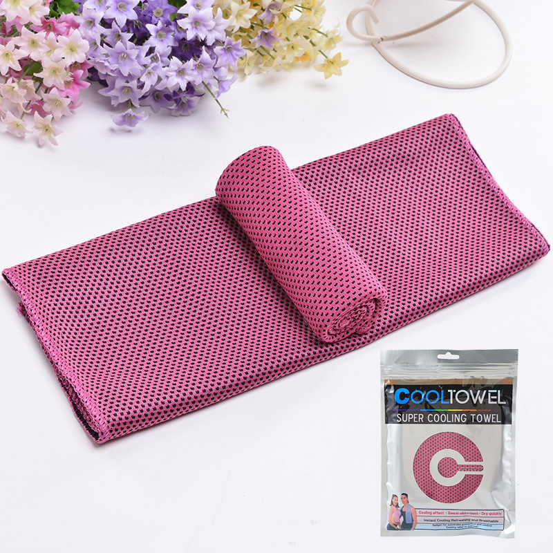 Picture of Summer Cold Towel Cross-Border Sports Towel Sweat-Absorbent Ice Silk Towel Ice Cold Towel Fitness Towel Can Be Customized