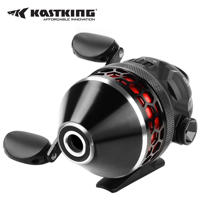 KastKing Fool Fishing Wheel Full Metal Fish Shooter Built-in Luya Wheel Slingshot Fish Shooting Closed Wheel Dart Fish Wheel