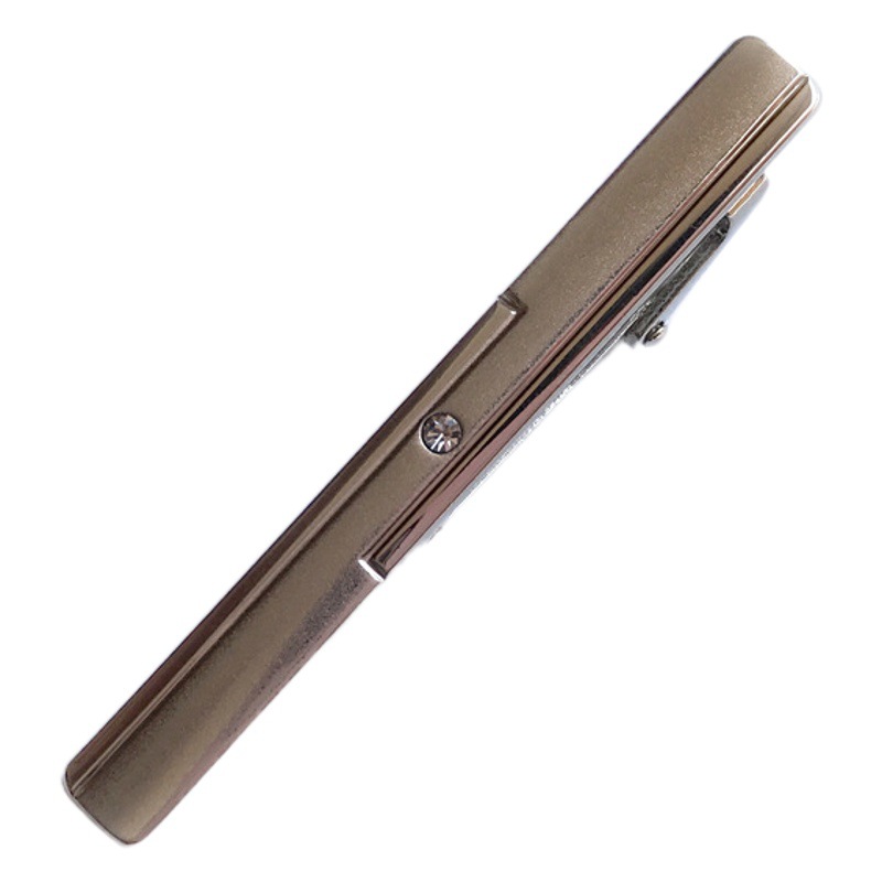 Source manufacturers wholesale men's formal tie clip fashion simple business tie clip professional tie clip